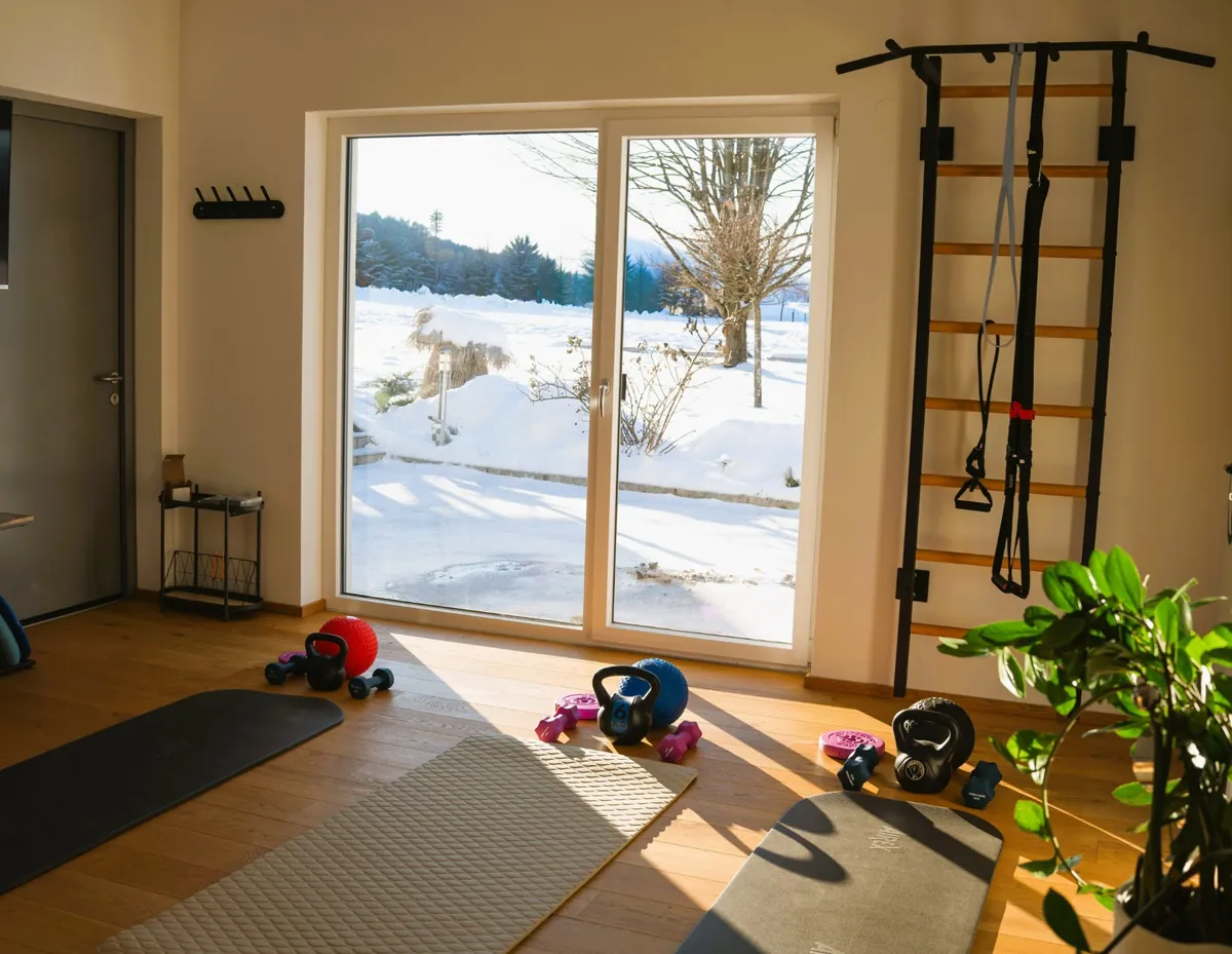 Heller Trainingsraum in Gleinstätten